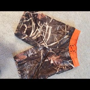 Boys size 8 camouflage swimming trunks